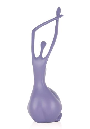 ADM - Sculpture en résine 'Awakening small' - Couleur Violet - 32 x 15 x 10 cm 3