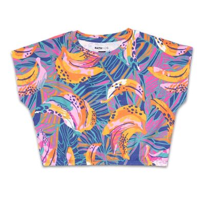 T-shirt jersey imprimé fille Full Bloom - KG04T401N3