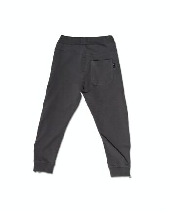 Pantalon long gris en maille pour garçon Urban Activist - KB04P501G3 2