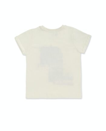 T-shirt tricot blanc garçon Urban Activist - KB04T503W1 2