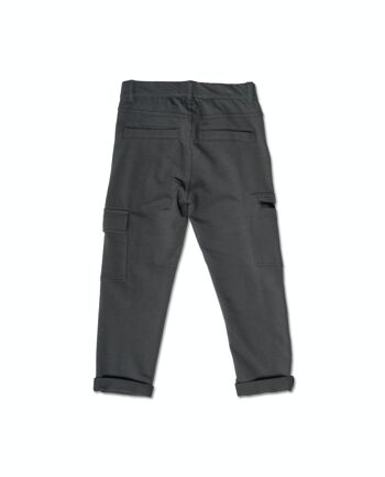 Pantalon cargo long kaki Basics Boy - KB04P102K2 2
