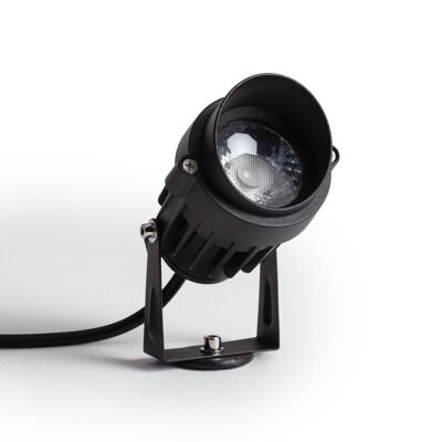 Ledkia Spot Extérieur LED 7W avec Pique Vetusta Blanc Chaud 3000K