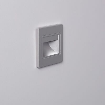 Ledkia Beacon LED 1.5W Recessed Wall Randy Gray Neutral White 4000K