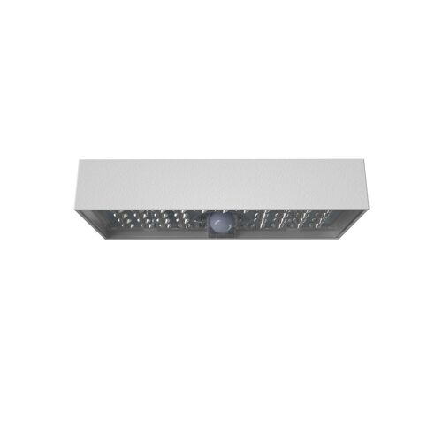 Ledkia Aplique de Pared Exterior LED 6W Karl Solar Blanco Blanco Neutro 4000K