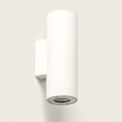 Ledkia Outdoor Wall Light Cement Double-Sided Lighting Banjar White