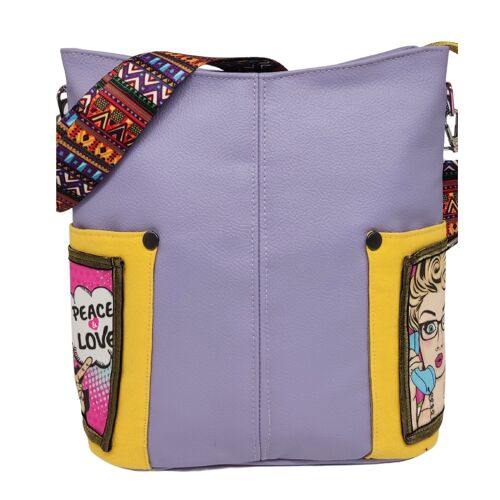 Purple Love Shoulder Bag