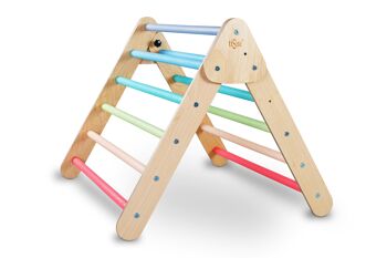 tiSsi® pikler triangle / triangle d'escalade pastel coloré 1