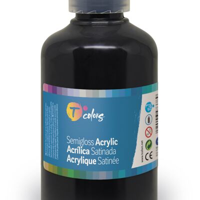 Peinture acrylique 250ml noire