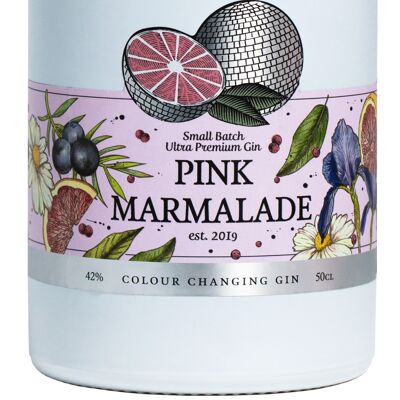 Colour Changing Pink Marmalade Gin 70cl
