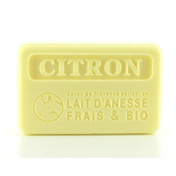 5x Savonnette Marsigliese Latte d'asina limone 100 g