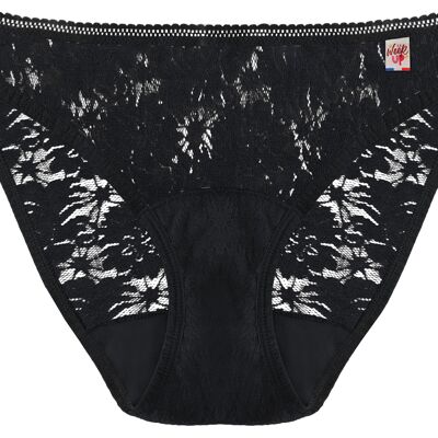 Lace menstrual panties - Normal flows - 100% French - La Week'Up