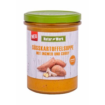 Naturwerk sweet potato soup with ginger and curry 385ml