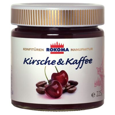 Rokoma Kaffee-Kirsch-Aufstrich 225g