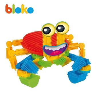 Coffret Mr Bloko - 50 Blokos avec Yeux et Bouches Animés - Jeu de Construction 1er Age - Dès 12 Mois - 503672 3