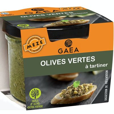 Olives vertes à tartiner