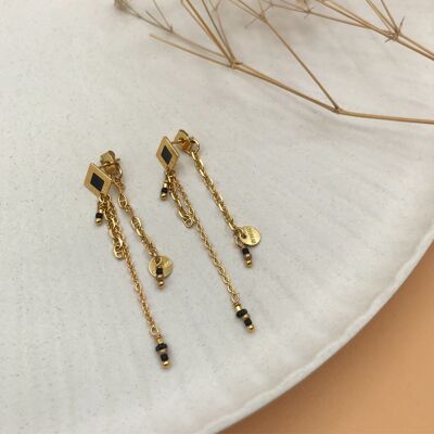 Satinka chain earrings