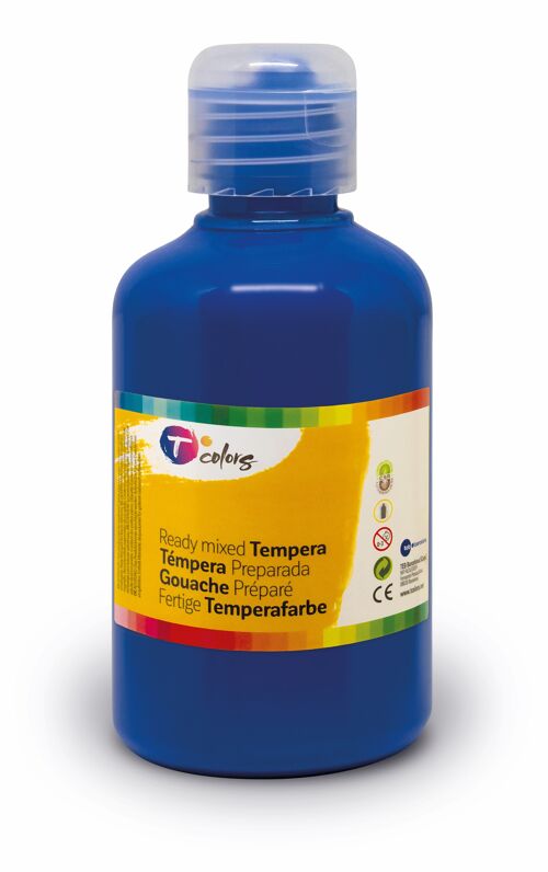 TEMPERA LIQUIDA TCOLORS 500ml azul ultra