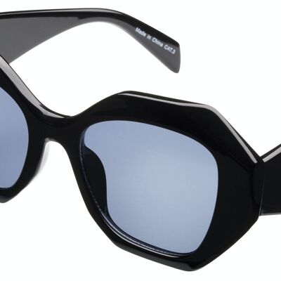 Sunglasses - Icon Eyewear MARLOUS - Black frame with Grey lens