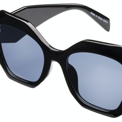Occhiali da sole - Icon Eyewear MARLOUS - Montatura nera con lenti grigie
