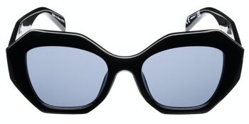 Lunettes de soleil - Icon Eyewear MARLOUS - Monture Noire avec verres Gris 2