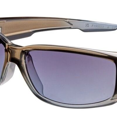 Sonnenbrille – Icon Eyewear BEAM – klarer grauer Rahmen mit hellgrauen Gläsern