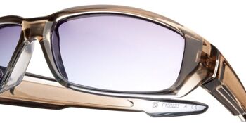 Lunettes de soleil - Icon Eyewear BEAM - Monture Gris clair avec verres Gris clair 3