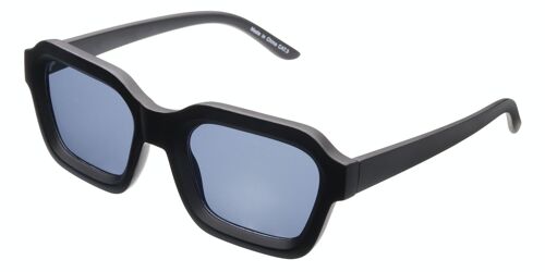 Sunglasses - Icon Eyewear BASE RUNNER - Matt Black frame with Grey lens