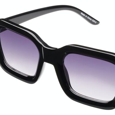 Occhiali da sole - Icon Eyewear BASE RUNNER - Montatura nera con lenti grigie
