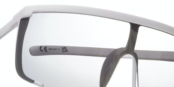 Lunettes de soleil - Icon Eyewear ANGELINA - Monture Blanc Mat avec verres Miroir 3