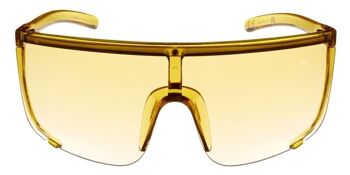 Lunettes de soleil - Icon Eyewear ANGELINA - Monture Jaune Antic avec verres Jaune Clair 2