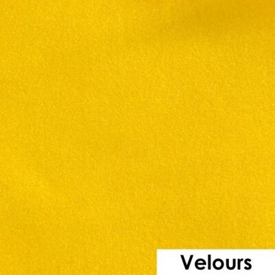 Sábana flexible 50 x 25cm | terciopelo amarillo
