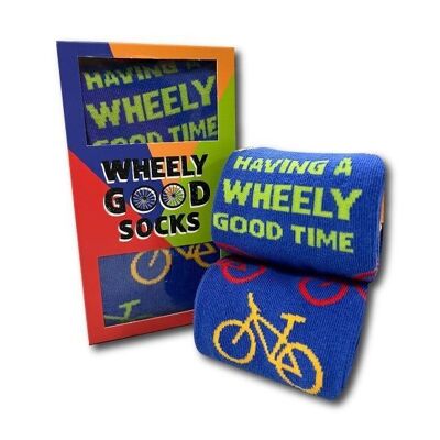 Caja de regalo de calcetines unisex Wheely Good