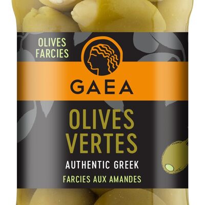 GREEN OLIVES STUFFED WITH ALMONDS