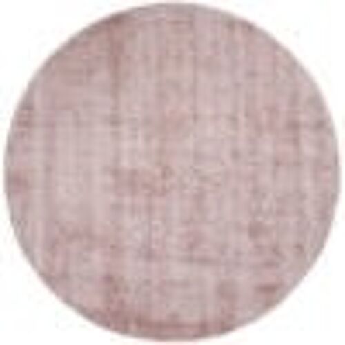 Karpet Viscose Rond Pink ø150 cm