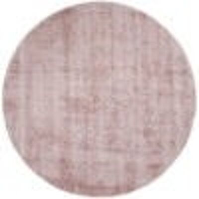Teppich Viskose Rond Pink ø150 cm