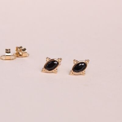 Pendientes Dante - Negro