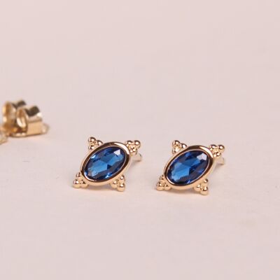 Dante Studs - Blue