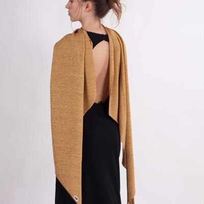 Knitted Shawl Carla Lurex