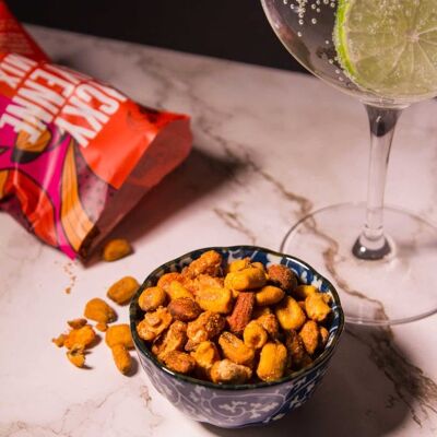 Mix di noci di Cayenna appiccicoso busta da 70 g