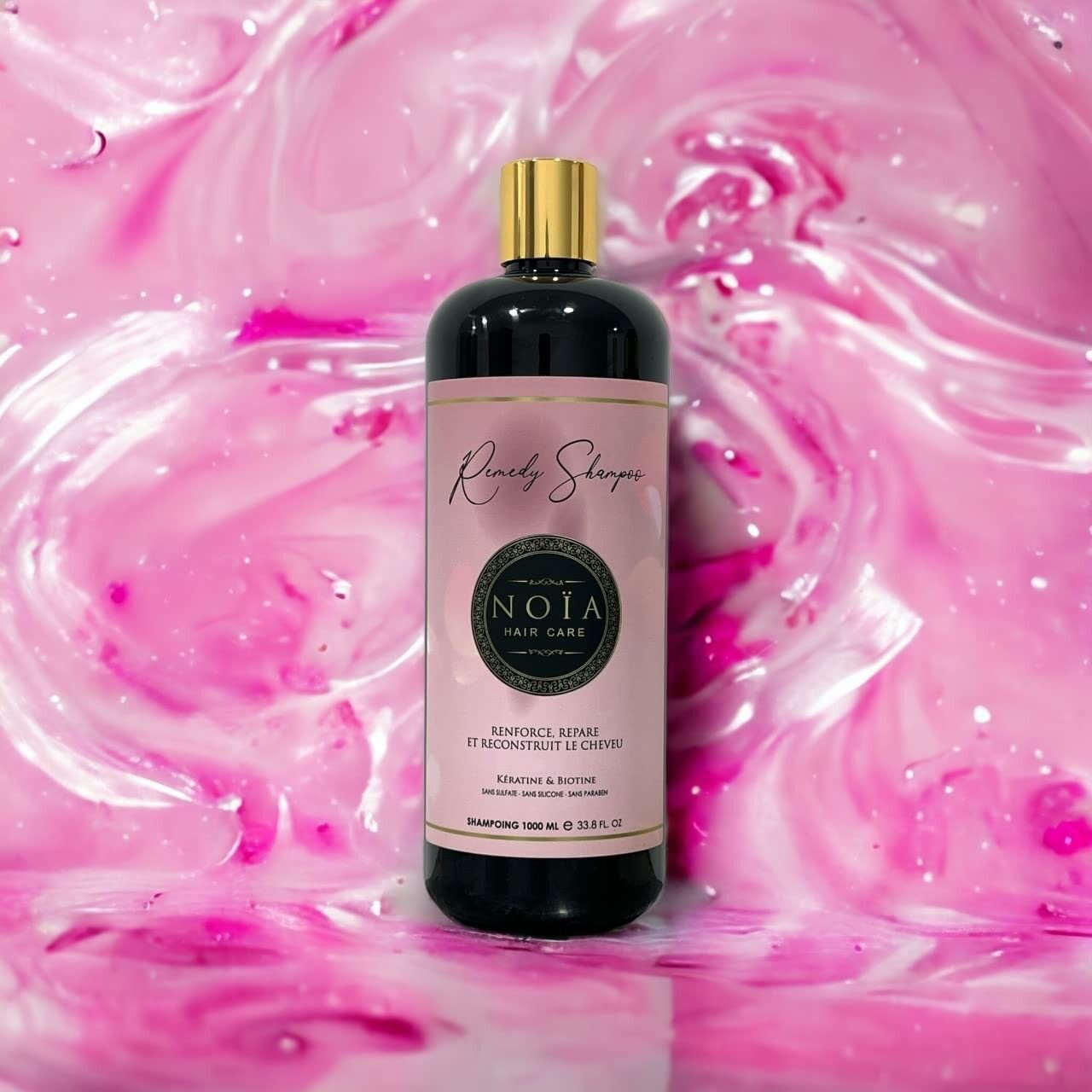 Shampoing à la Kératine & Biotine (1L)