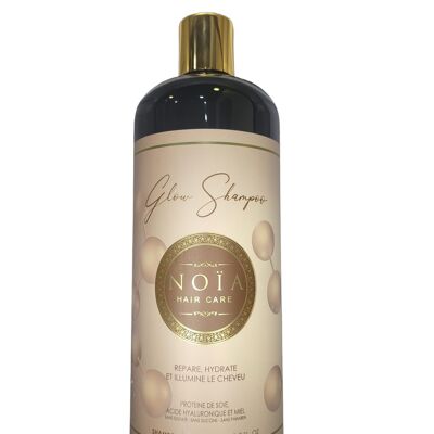 Shampoo con proteine della seta, acido ialuronico e miele (1L)