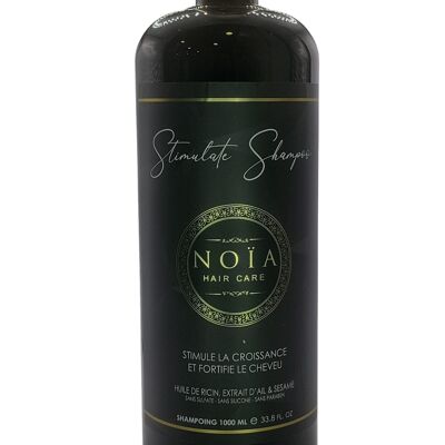Shampoo with castor oil, garlic extract & sesame (1L)