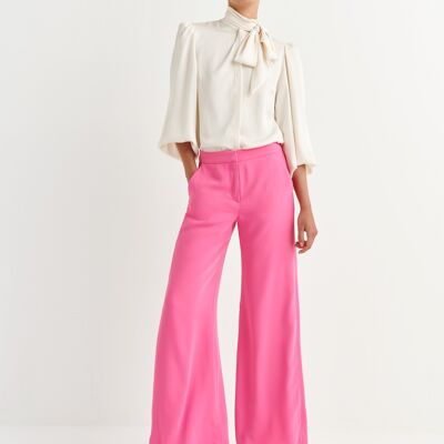 PANTALONE FLUIDO ROSA RIO