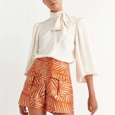 OKIKO PRINTED SHORTS