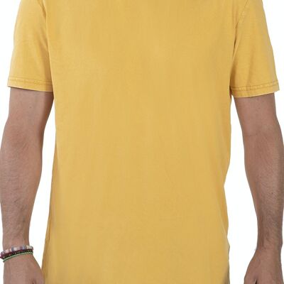 Plain ocher T-shirt