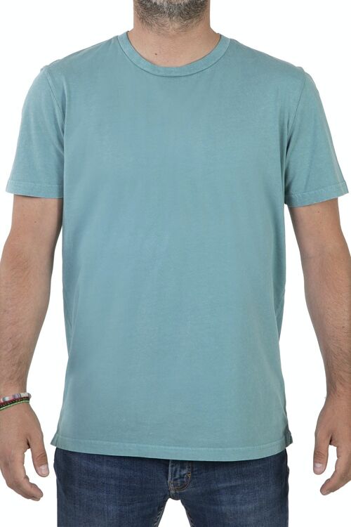 Camiseta Plain greeny blue