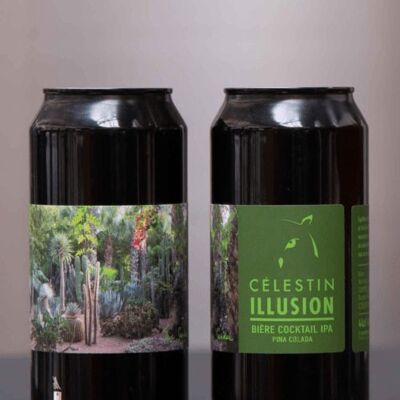 ILLUSION Beer IPA 4.9% Vol. Can 44cl