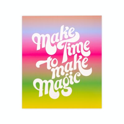 Set di cartelle tascabili, fiori geometrici/Make Magic