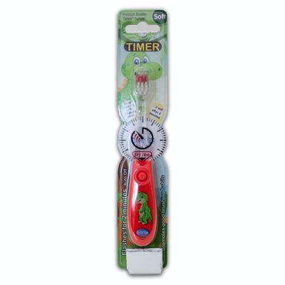 B-brite Cepillo de dientes intermitente Alpha dino