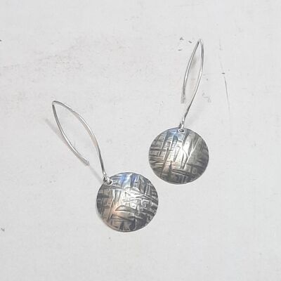 Boucles d'Oreilles Tucum Argent